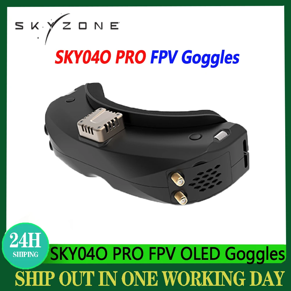 Skyzone Cobra X V2 Fpv Goggles - SKYZONE-gafas FPV OLED SKY04O Pro, receptor