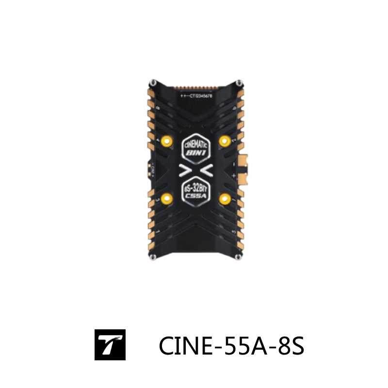 T-Motor F7 Pro Flight Controller - CINE-55A-8S-BLHeli_32 8 en 1 ESC cinematográfico