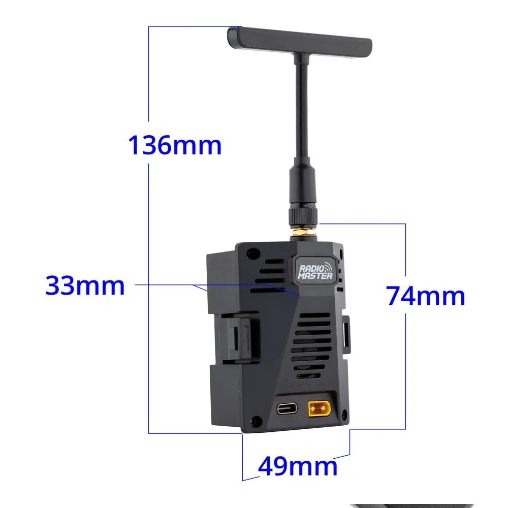 Radiomaster Ranger 2.4Ghz Elrs Module - Módulo RadioMaster Ranger Micro ELRS 2.4GHz,