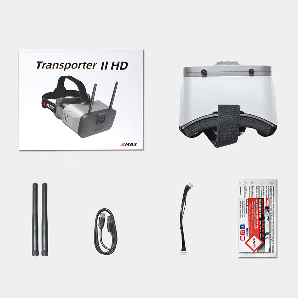 Gafas FPV Digitales EMAX Trans - Hdzero Goggles Fpv Digital Hd reseña y precio