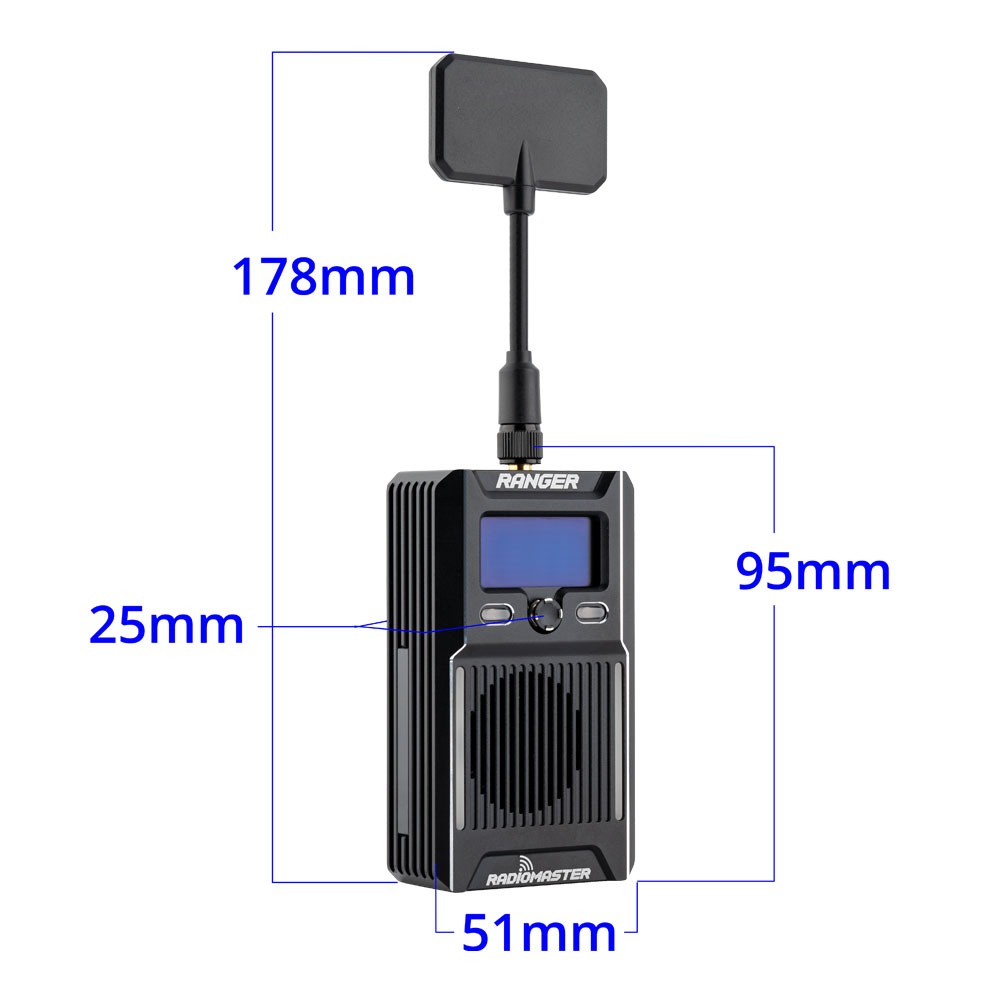 Módulo Ranger ELRS de 2,4 GHz  - Radiomaster Ranger 2.4Ghz Elrs Module reseña y precio