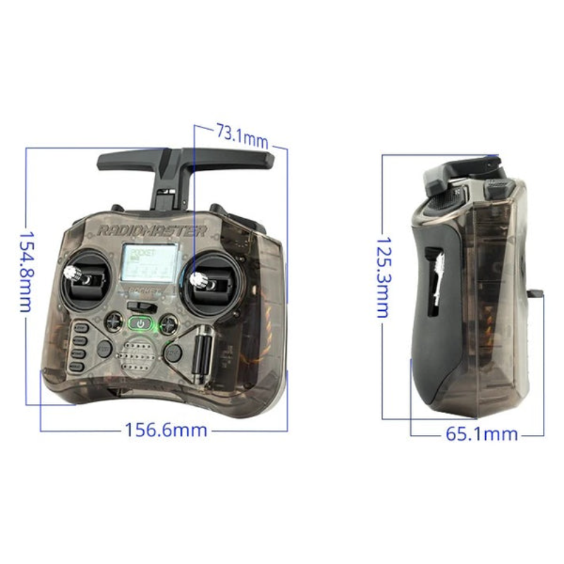 Control Remoto FPV ELRS FCC Mo - Radiomaster Pocket Elrs M2 reseña y precio
