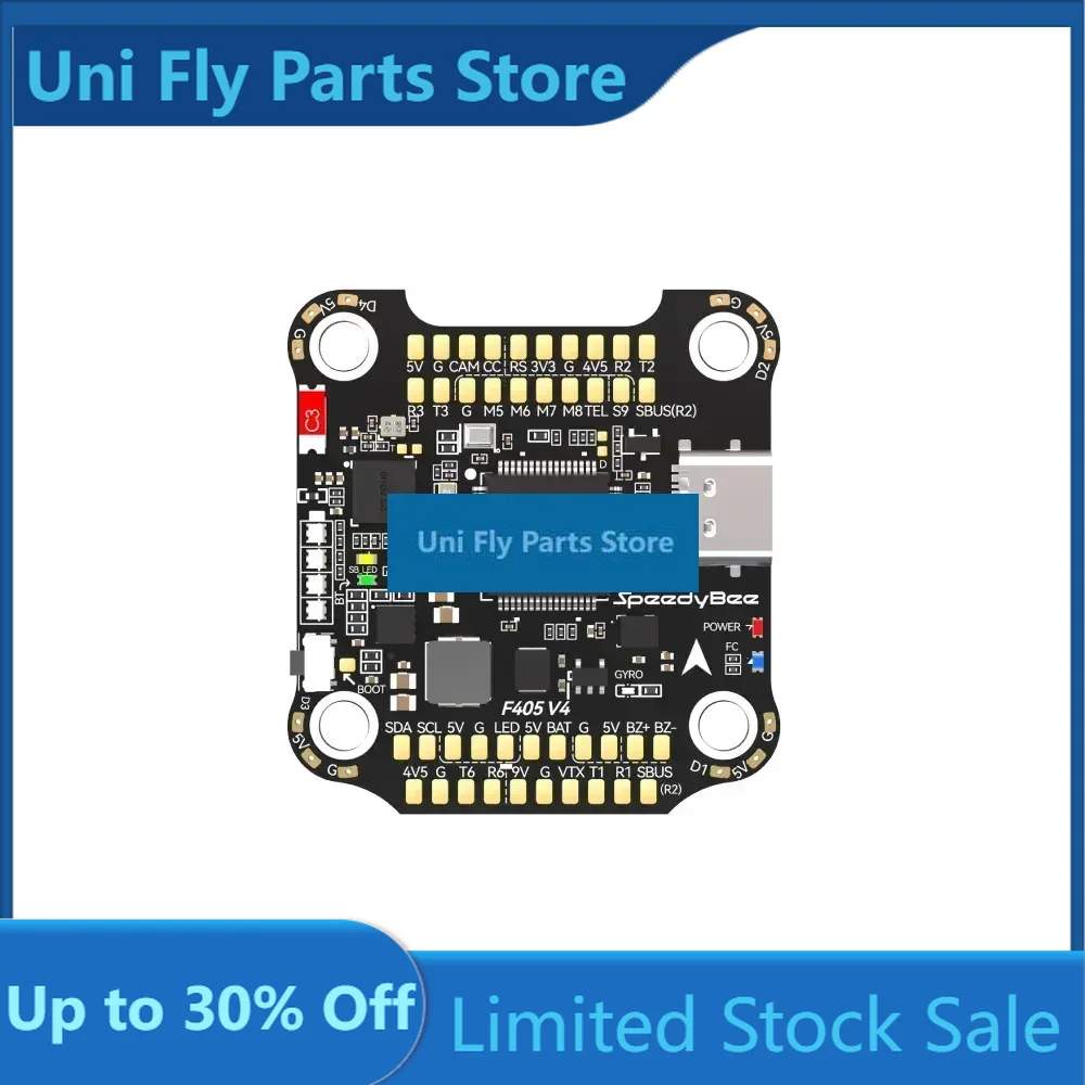 SpeedyBee F405 V4 BLS 55A 30x3 - Speedybee F405 V4 Bls 55A Stack reseña y precio