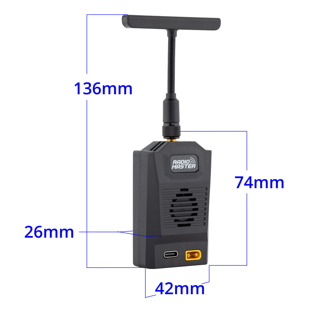 RadioMaster Ranger Nano Módulo - Radiomaster Ranger 2.4Ghz Elrs Module reseña y precio