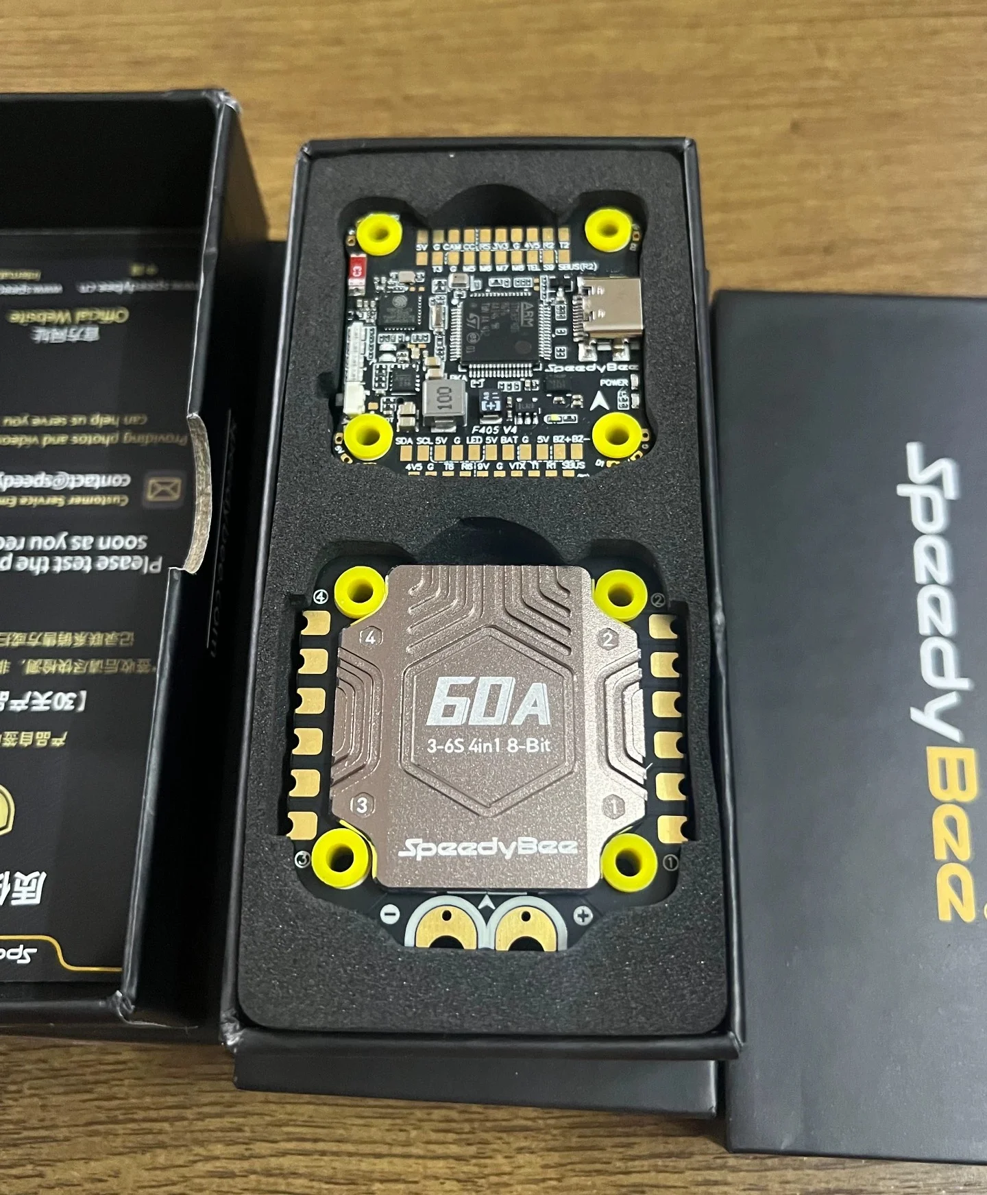 AeroParts 1 unidad para Speedy - Speedybee F405 V4 Bls 55A Stack reseña y precio