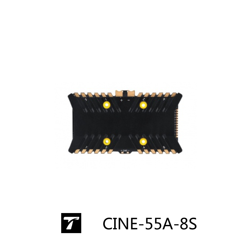 CINE-55A-8S-BLHeli_32 8 en 1 E - T-Motor F7 Pro Flight Controller reseña y precio