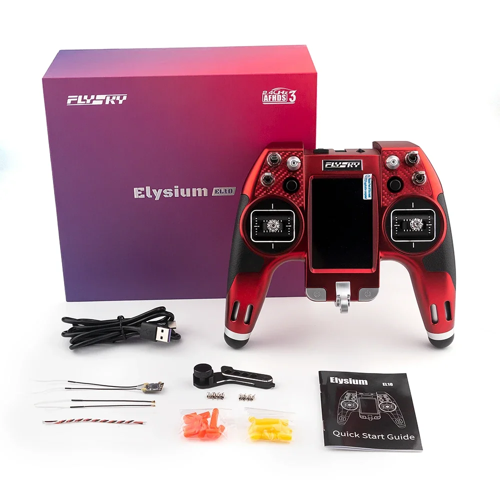 Transmisor de radio FLYSKY EL1 - Flysky El18 Radio Transmitter reseña y precio