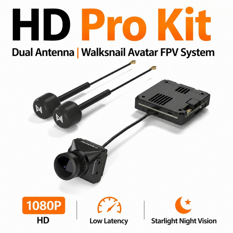 Kit Walksnail Avatar HD Pro, C - Walksnail Avatar Hd Pro Kit reseña y precio