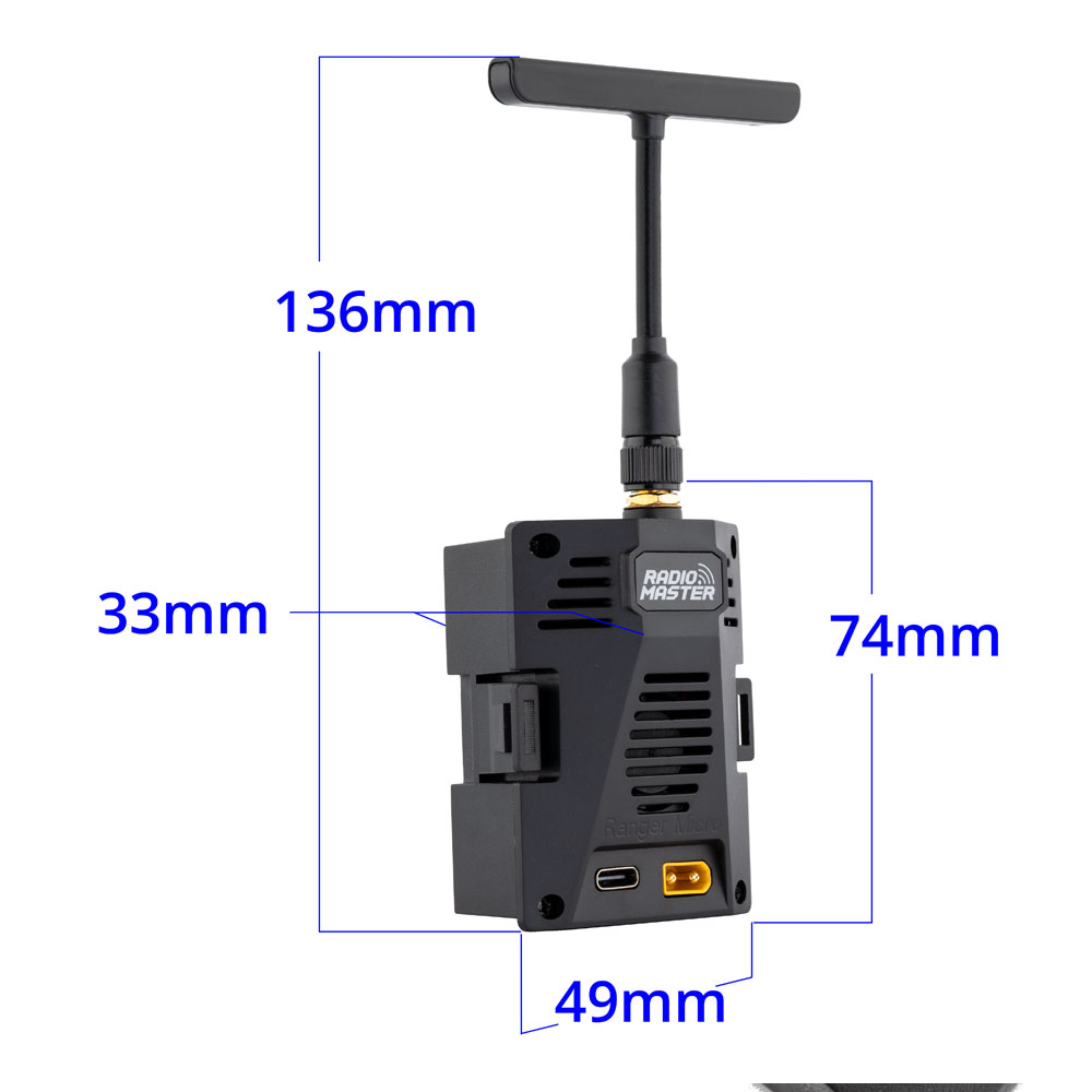 Módulo RadioMaster Ranger Micr - Radiomaster Tx16S Mark Ii Elrs reseña y precio