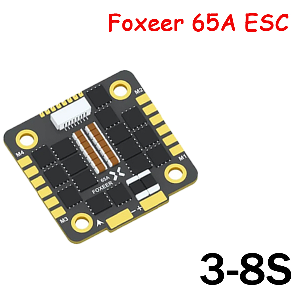 Foxeer Reaper F4 128K Mini 45A - Foxeer Reaper F4 128K 65A Esc reseña y precio