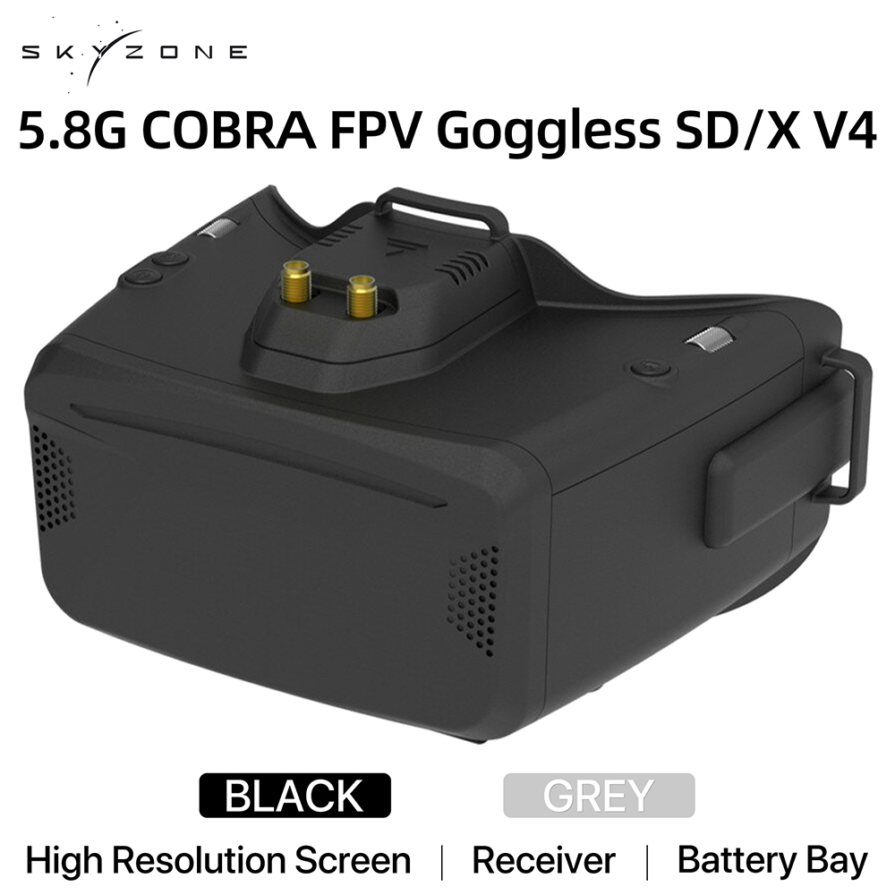 SKYZONE Cobra SD X V4 FPV Gafa - Skyzone Cobra X V2 Fpv Goggles reseña y precio
