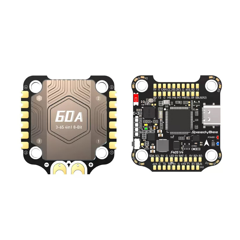 Controlador de Vuelo SpeedyBee - Speedybee F405 V4 Bls 55A Stack reseña y precio